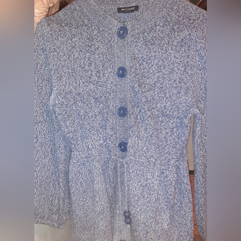 I Heart Ronson button cardigan